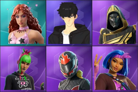 Chappell Roan, Sung Jinwoo, Blitz Knight, Bug Punk Sunny, Burnoff, Carina