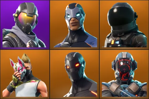Rogue Agent, Carbide, Dark Voyager, Drift, Omega, The Visitor