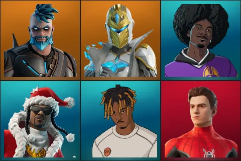 Omegarok, Spectra Knight, LBC '93 Dogg, Santa Dogg, Slayer Juice WRLD, Spider-Man (No Way Home)