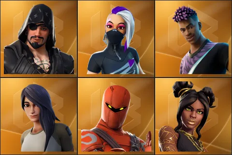 Blackheart, Catalyst, Fade, Gear Specialist Maya, Hybrid, Luxe