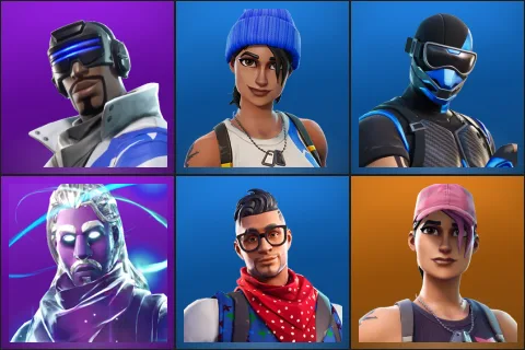 Blue Striker, Blue Team Leader, Fixer, Galaxy, Prodigy, Rose Team Leader