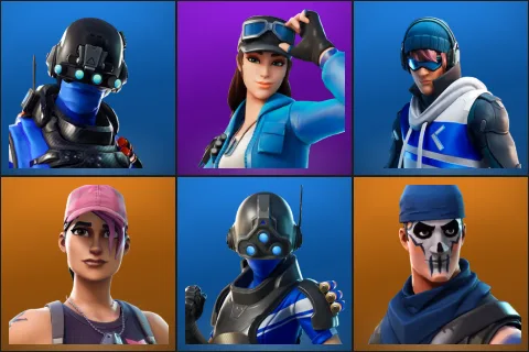 Carbon Commando, Cloud Striker, Point Patroller, Rose Team Leader, Trilogy, Warpaint