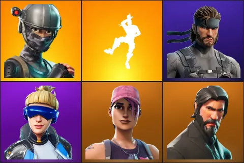 Elite Agent, Take The L, Solid Snake, Neo Versa, Rose Team Leader, The Reaper