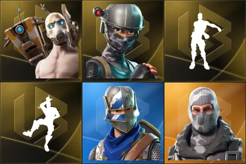 Psycho Bandit, Elite Agent, Floss, Take The L, Blue Squire, Havoc