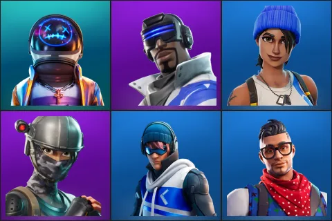 Astro Jack, Blue Striker, Blue Team Leader, Elite Agent, Point Patroller, Prodigy