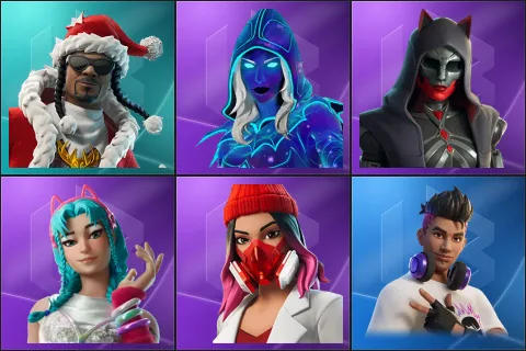Santa Dogg, Andromeda, Felina, Katalina, Yulejacket, Chord Kahele