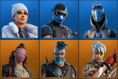 Blizzard Bomber, Fixer, Sultura, Kado Thorne, Omegarok, Ronin