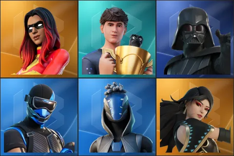 Joltara, Bugha, Darth Vader, Fixer, Sultura, Era