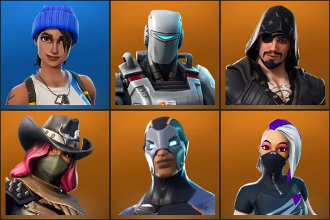 Blue Team Leader, A.I.M., Blackheart, Calamity, Carbide, Catalyst