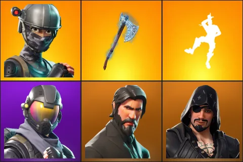 Elite Agent, Leviathan Axe, Take The L, Rogue Agent, The Reaper, Blackheart