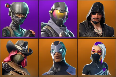 Elite Agent, Rogue Agent, Blackheart, Calamity, Carbide, Catalyst