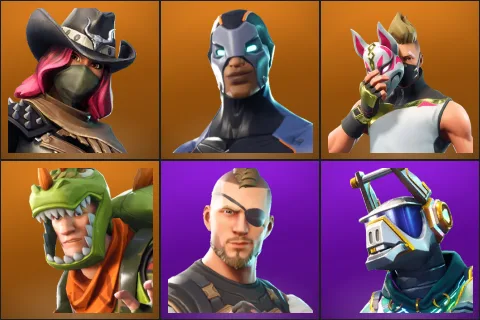 Calamity, Carbide, Drift, Rex, Battlehawk, DJ Yonder