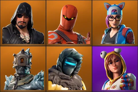 Blackheart, Hybrid, Lynx, The Prisoner, Zenith, Onesie