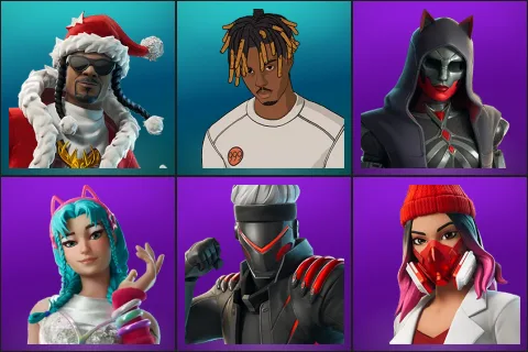 Santa Dogg, Slayer Juice WRLD, Felina, Katalina, Shinji, Yulejacket