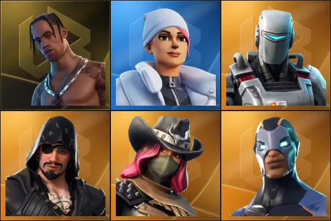 Travis Scott, Blizzard Bomber, A.I.M., Blackheart, Calamity, Carbide