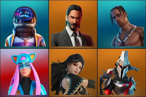 Astro Jack, John Wick, Travis Scott, Alli, Era, Eternal Knight