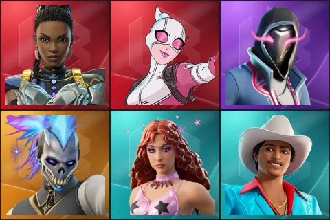 Shuri, Gwenpool, Xander, Renzo the Destroyer, Chappell Roan, Die With A Smile Bruno