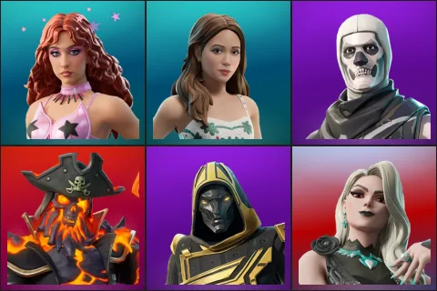 Chappell Roan, Laufey, Skull Trooper, Pyreheart, Blitz Knight, Carletta