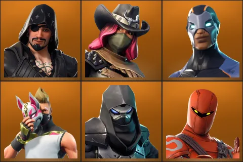 Blackheart, Calamity, Carbide, Drift, Enforcer, Hybrid
