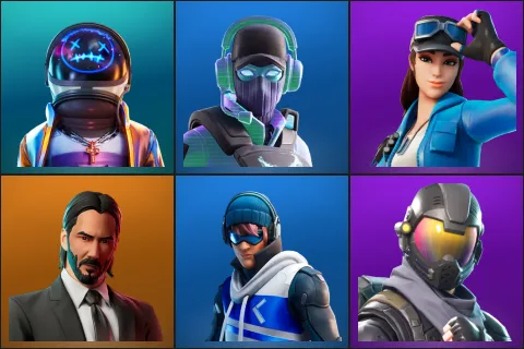 Astro Jack, Breakpoint, Cloud Striker, John Wick, Point Patroller, Rogue Agent