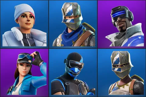 Blizzard Bomber, Blue Squire, Blue Striker, Cloud Striker, Fixer, Royale Knight