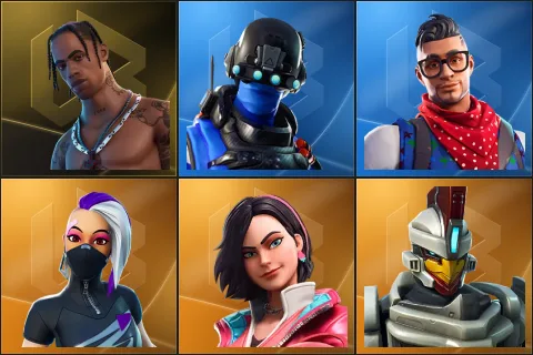 Travis Scott, Carbon Commando, Prodigy, Catalyst, Rox, Sentinel