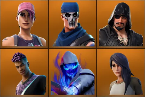 Rose Team Leader, Warpaint, Blackheart, Fade, Fusion, Gear Specialist Maya