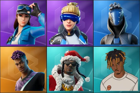 Cloud Striker, Neo Versa, Sultura, Fade, Santa Dogg, Slayer Juice WRLD