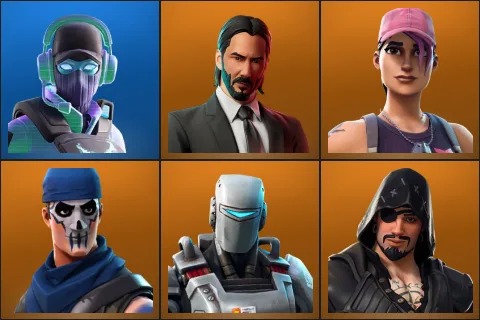 Breakpoint, John Wick, Rose Team Leader, Warpaint, A.I.M., Blackheart
