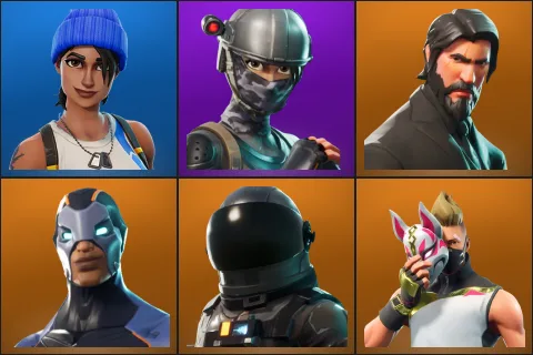 Blue Team Leader, Elite Agent, The Reaper, Carbide, Dark Voyager, Drift