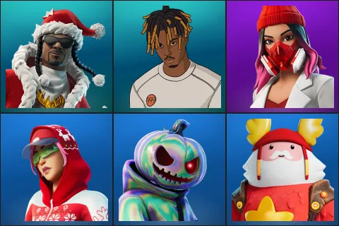 Santa Dogg, Slayer Juice WRLD, Yulejacket, Arctic Adeline, Chrome Punk, Guff Gringle