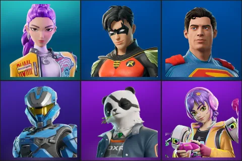 Rumi (HUNTR/X), Robin, Superman, UNSC Spartan, Agent Patch, Battle Gamer Mae