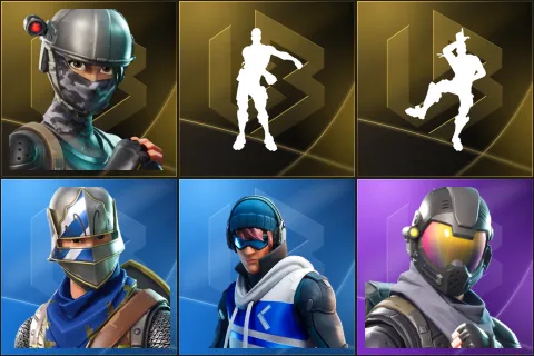 Elite Agent, Floss, Take The L, Blue Squire, Point Patroller, Rogue Agent