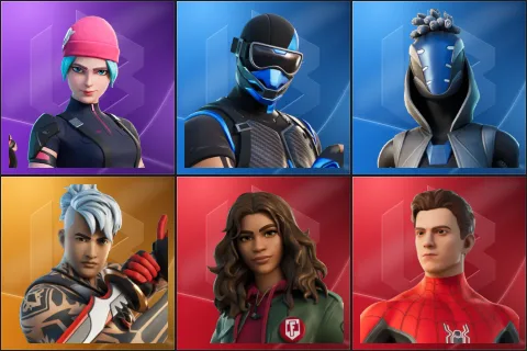 Wildcat, Fixer, Sultura, Ronin, MJ (No Way Home), Spider-Man (No Way Home)