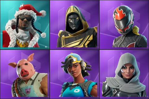 Santa Dogg, Blitz Knight, Burnoff, Pig the Butcher, Technician Naya, Vanguard Zadie