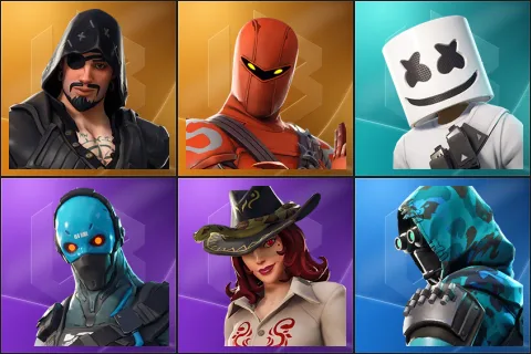Blackheart, Hybrid, Marshmello, Cobalt, Sidewinder, Insight