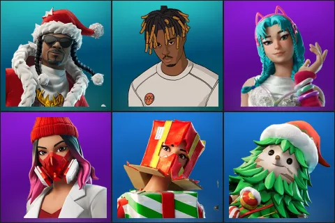 Santa Dogg, Slayer Juice WRLD, Katalina, Yulejacket, Holiday Boxy, Winterfest Bushranger