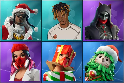 Santa Dogg, Slayer Juice WRLD, Felina, Yulejacket, Holiday Boxy, Winterfest Bushranger