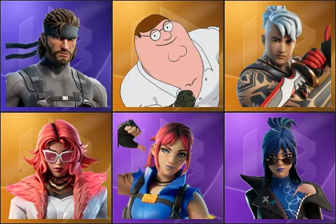 Solid Snake, Peter Griffin, Ronin, Valeria, Explorer Emilie, Hope