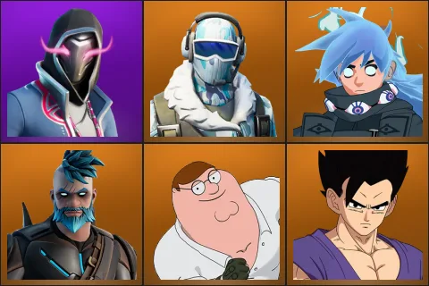 Xander, Frostbite, Nezumi, Omegarok, Peter Griffin, Son Gohan