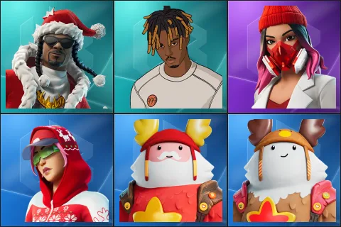 Santa Dogg, Slayer Juice WRLD, Yulejacket, Arctic Adeline, Guff Gringle, Sled Ready Guff