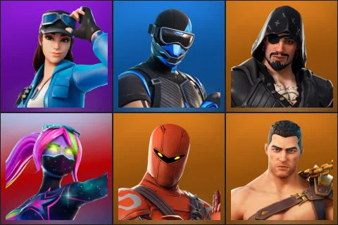 Cloud Striker, Fixer, Blackheart, Galaxia, Hybrid, Menace