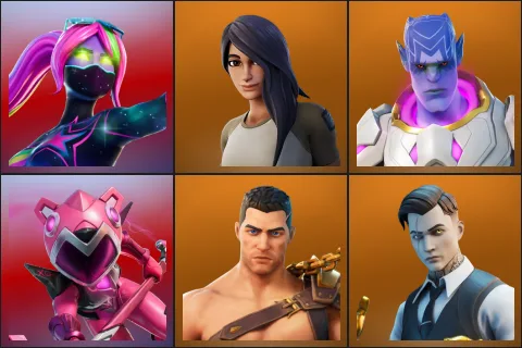 Galaxia, Gear Specialist Maya, Kymera, Mecha Cuddle Master, Menace, Midas
