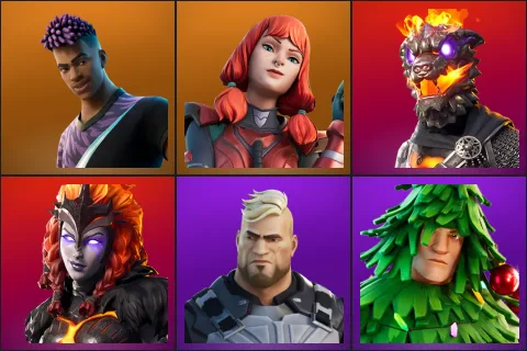 Fade, The Imagined, Molten Battle Hound, Molten Valkyrie, Gunnar, Lt. Evergreen