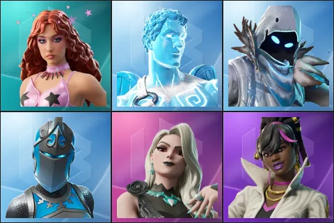 Chappell Roan, Frozen Love Ranger, Frozen Raven, Frozen Red Knight, Carletta, Danica