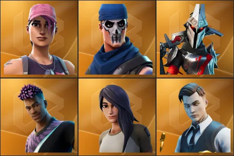 Rose Team Leader, Warpaint, Eternal Knight, Fade, Gear Specialist Maya, Midas