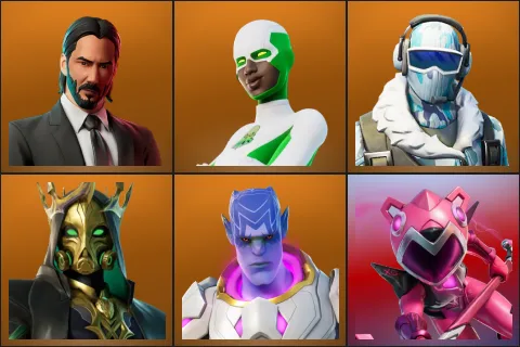 John Wick, Backlash, Frostbite, Hades, Kymera, Mecha Cuddle Master