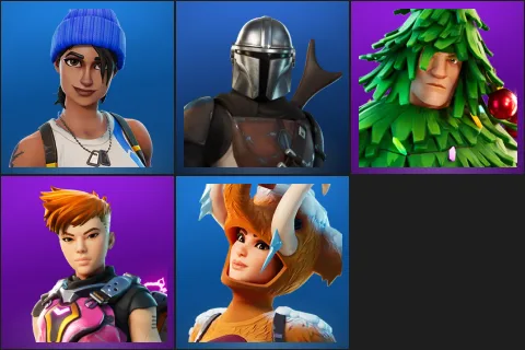 Blue Team Leader, Mandalorian, Lt. Evergreen, Reese, Wooly Warrior