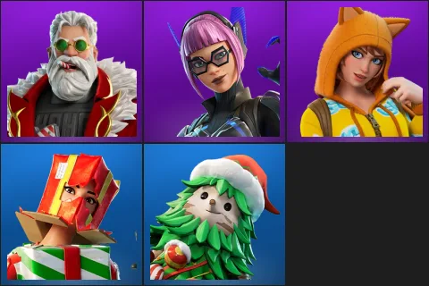 Lt. Winter, Void Walker Lynx, Wonder Onesie, Holiday Boxy, Winterfest Bushranger
