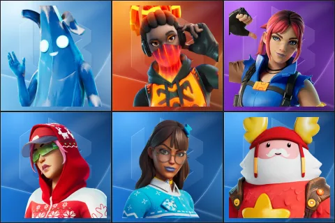 Polar Peely, Tectonic Komplex, Explorer Emilie, Arctic Adeline, Blizzabelle, Guff Gringle
